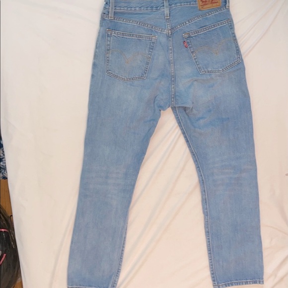 Levis 501 straight mid/light wash, high waisted - Picture 2 of 2